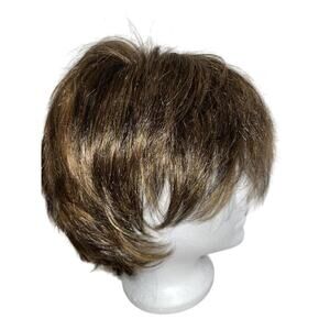 Wig by RAQUEL WELCH Short Layered Mono Top + Lace 25652